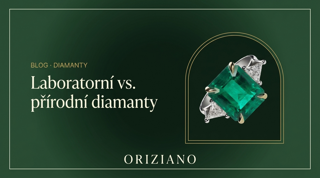 Laboratorní vs. přírodní diamanty – ORIZIANO