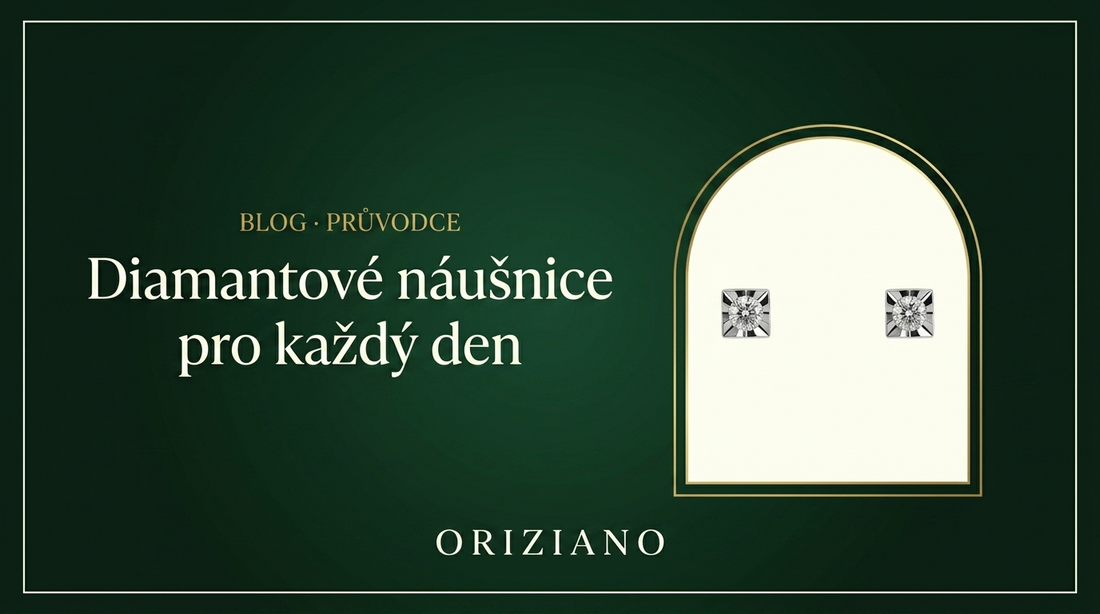 Diamantové náušnice pro každý den – ORIZIANO