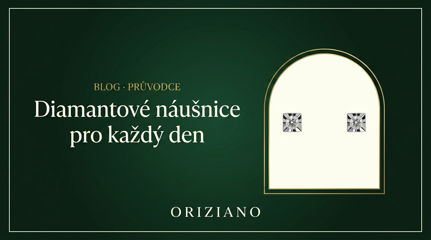 Diamantové náušnice pro každý den – ORIZIANO