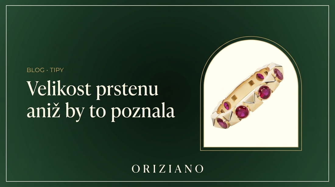 Jak zjistit velikost prstenu – ORIZIANO