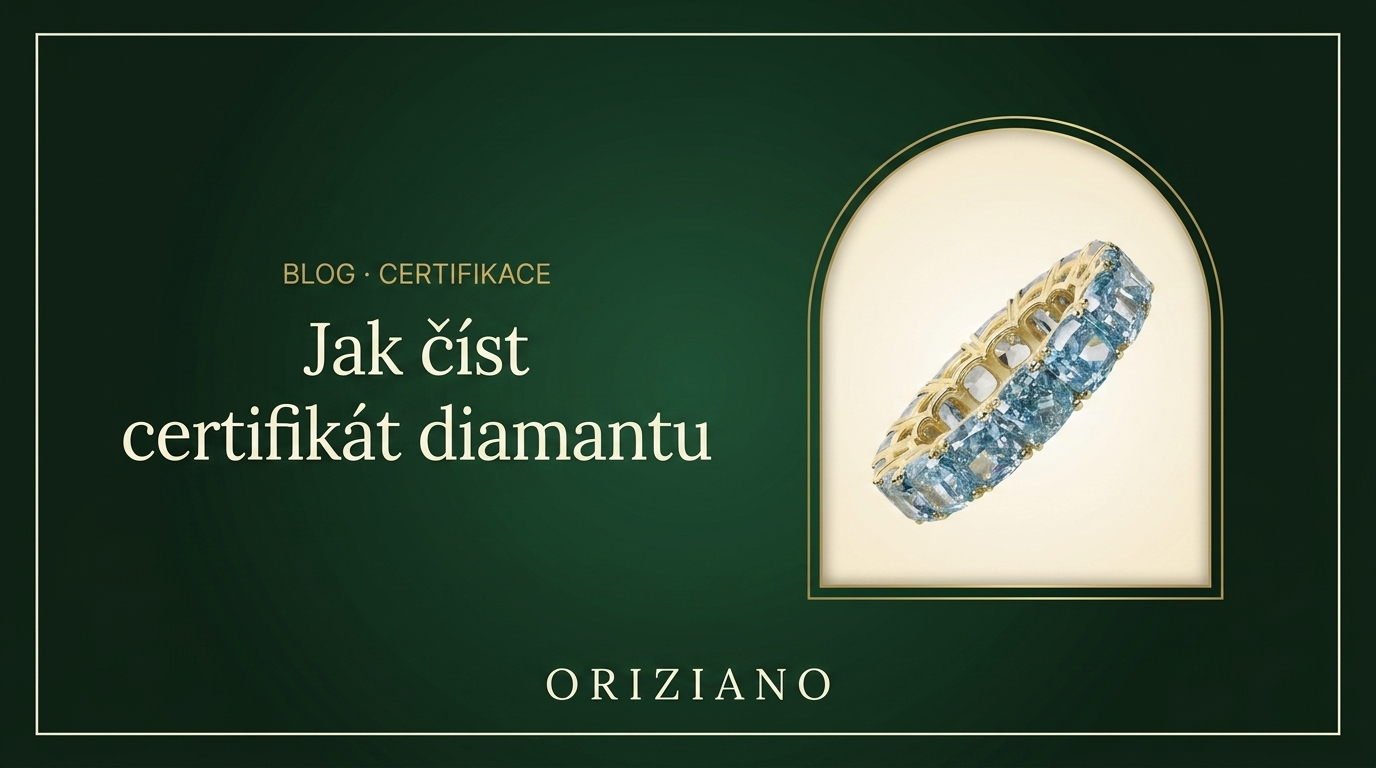 Jak číst certifikát diamantu IGI a GIA – ORIZIANO