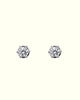 Luce crown diamond earrings