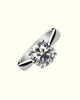 Luce diamond solitaire ring