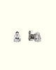 Essential pear cut diamond earrings