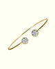 Luce crown diamond flexi bracelet
